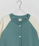 [BAONHAUS] Maltine Raglan Color Matching Round Cardigan