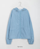 [unisex] Mitsui Color Hood Over Wind Jumper