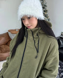 Railey Zipper Fleece Jumper