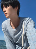 Akubi Summer Sleeve Ribbed Knit