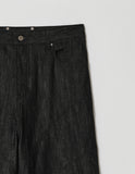 SICKLE BIKER DENIM PANTS
