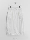 Kyopen Banding Balloon Long Skirt