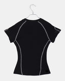 Muune Number Printed V-Neck Short Sleeve T-Shirt
