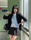 Blendy Basic Pleated Skirt