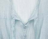Muha Sheer Short Sleeve Blouse