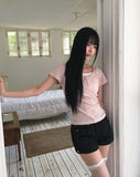 Lemto Color Matching Short Sleeve T-shirt