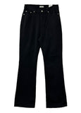 High Waist Black Bootcut Pants