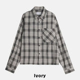 Horse Pigment Crop Shirt