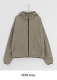 Puke Color Matching Hood Windbreaker