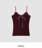 How Lace Ribbon Sleeveless