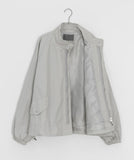 Ranbe Windbreaker Over Bomber Jacket