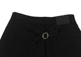 Milt Back Adjust Strap Balloon Wide Pants