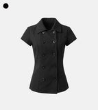 [ EEUN MADE ] Rosette Button Top