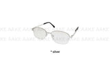 SLIM HALF-FRAME GLASSES