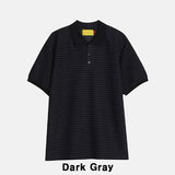 Belu Stripe Collar Short Sleeve T-shirt