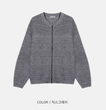 Cents round zip-up cardigan