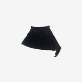 Roteo Unbalance Shirring Brushed Skirt