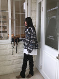 [MADE] Wilson Winter Nordic Pattern Drop Loose Fit Hooded Fleece