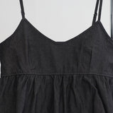 Breo denim sleeveless + denim pants set