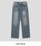 Griner Damage Wide Denim Pants