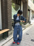 [BAONHAUS] Karene See-through Over Gauze Shirt
