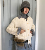 CHERISH BUBBLE KNIT CARDIGAN