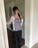 Onni Embroidered Balloon Wide Denim Long Pants