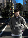 Unisex Duck Down Pooper Short Padded Jacket