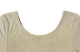 Baol Halter Frill Sleeveless Long Sleeve T-Shirt Set
