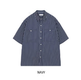 Lion Stripe Half Shirt