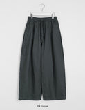 [unisex] Sunei Banding Balloon Wide Cotton Pants