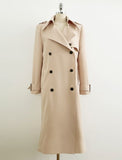 Azel Double Long Trench Coat