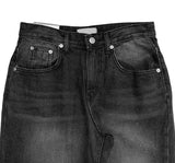 Toku Black Washing Wide Pants