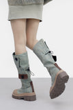 Poeul String Denim Boots
