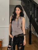 Ronnie Strap Two-Way Halter Sleeveless