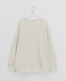 [BAONHAUS] Pimens Side Button Waffle Round Knit