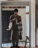 Oden Wool Notched Long Coat