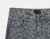 Drew Daisy Flower Wide Denim Pants