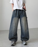 Minor Crack Wide Denim