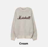 Marshall Lettering Long Sleeve Knit