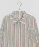 Hisil Vintage Stripe Long Sleeve Shirt