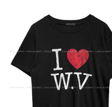 Vintage Love Lettering Overfit Short Sleeve