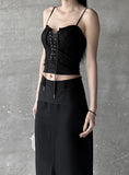 Lace Corset Bustier Top