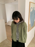 Liuda Stripe Color Matching Hoodie