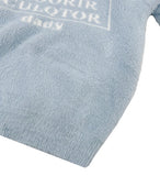 LETTERING FUR KNIT