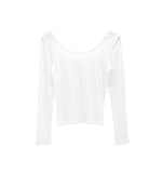 Roun Basic Deep Round Neck Tee