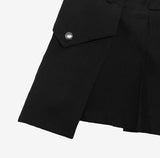 Lowna two button pocket skirt