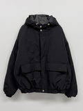 [6oz/unisex] Envy High Neck Overfit Hood Padding