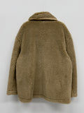Toggle Duffel Half Fur Coat
