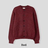 Heyri Wool Cropped Knit Cardigan